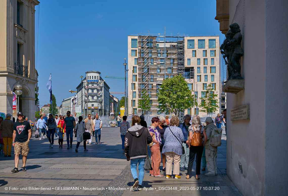 Mai 2023 - Neubau des Hotels Königshof am Stachus in München